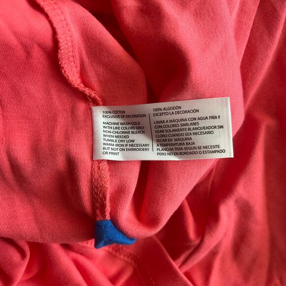 U.S. Polo Assn. Luxury Feel Men's Collared Coral Polo | Size 3XLT - Picture 5 of 6